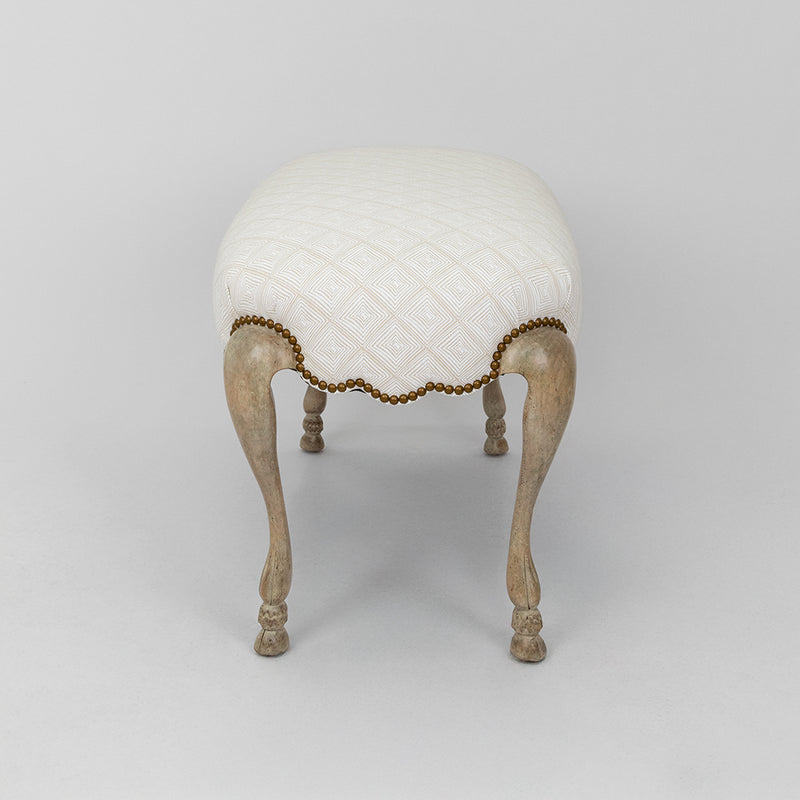 A Pair of Louis XV Style Upholstered Benches