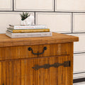 A Rattan Sideboard with Black Iron Hardware attributed to Audoux Minet