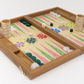 Casa Branca x Nine Fair Faux Bois Floral Backgammon Board