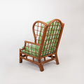 Bamboo Wingback Chair
