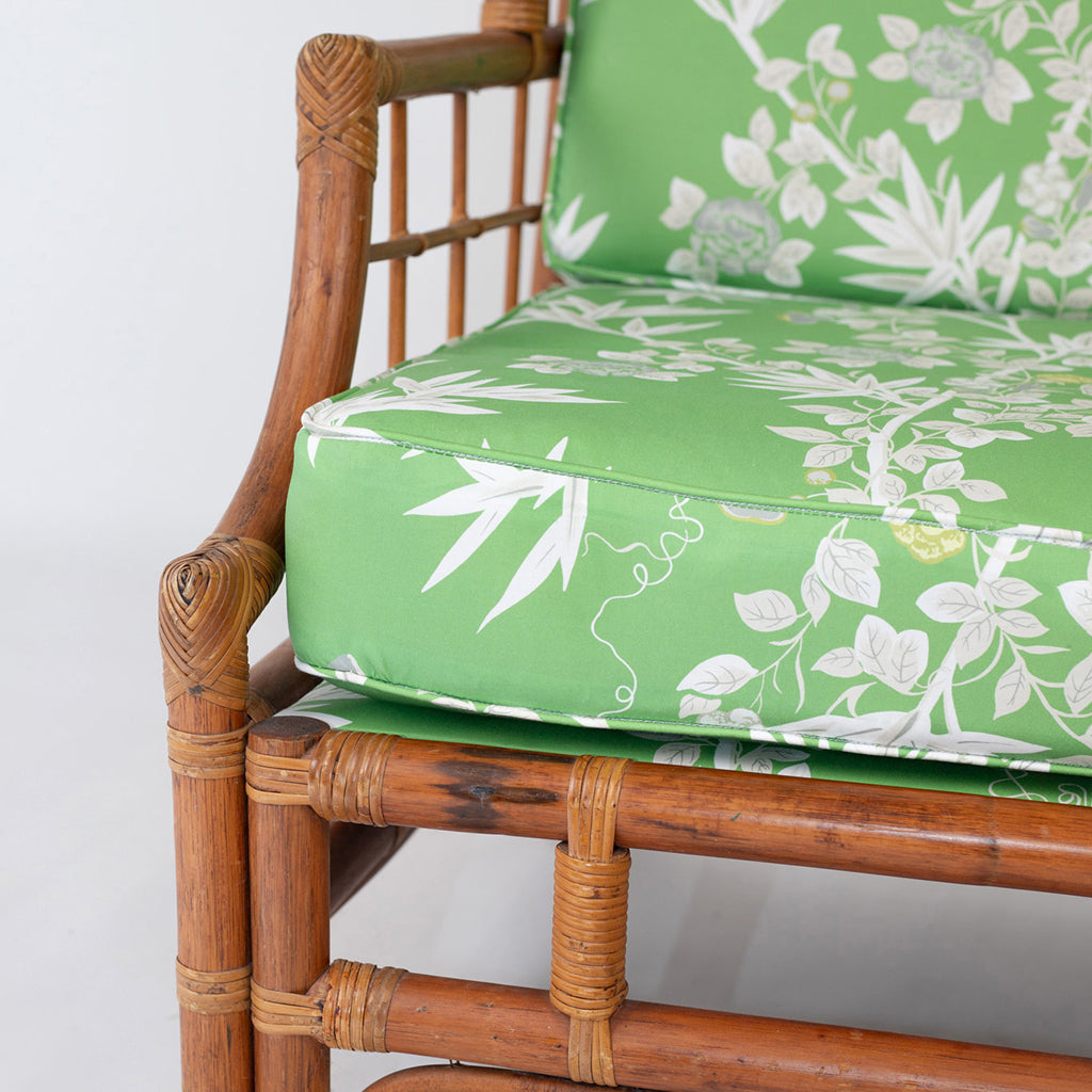 Bamboo Wingback Chair