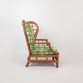 Bamboo Wingback Chair