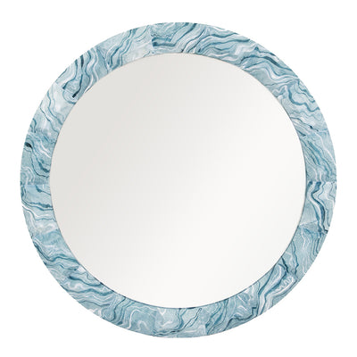 Blue Piranesi Mirror