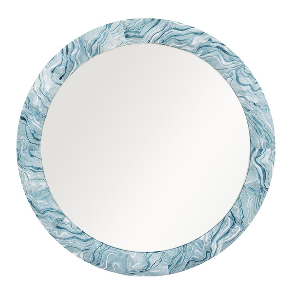 Blue Piranesi Mirror