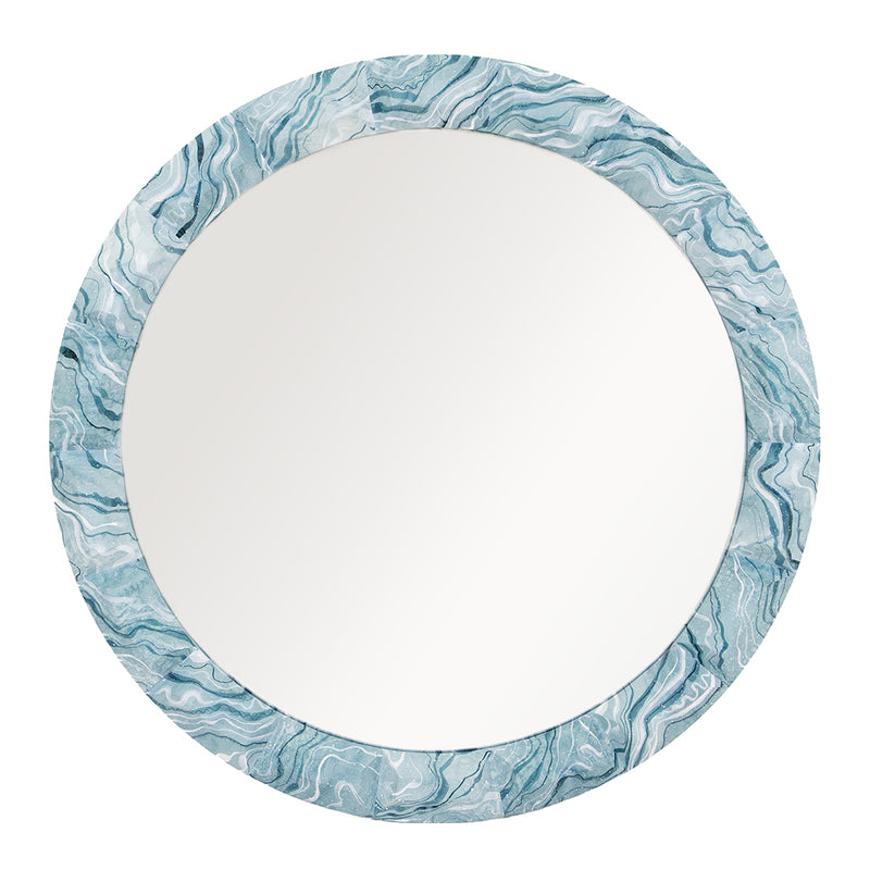 Blue Piranesi Mirror