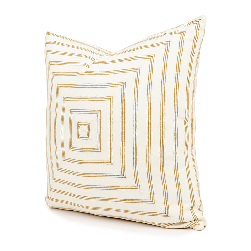 Branca Ticking Concentric Pillow
