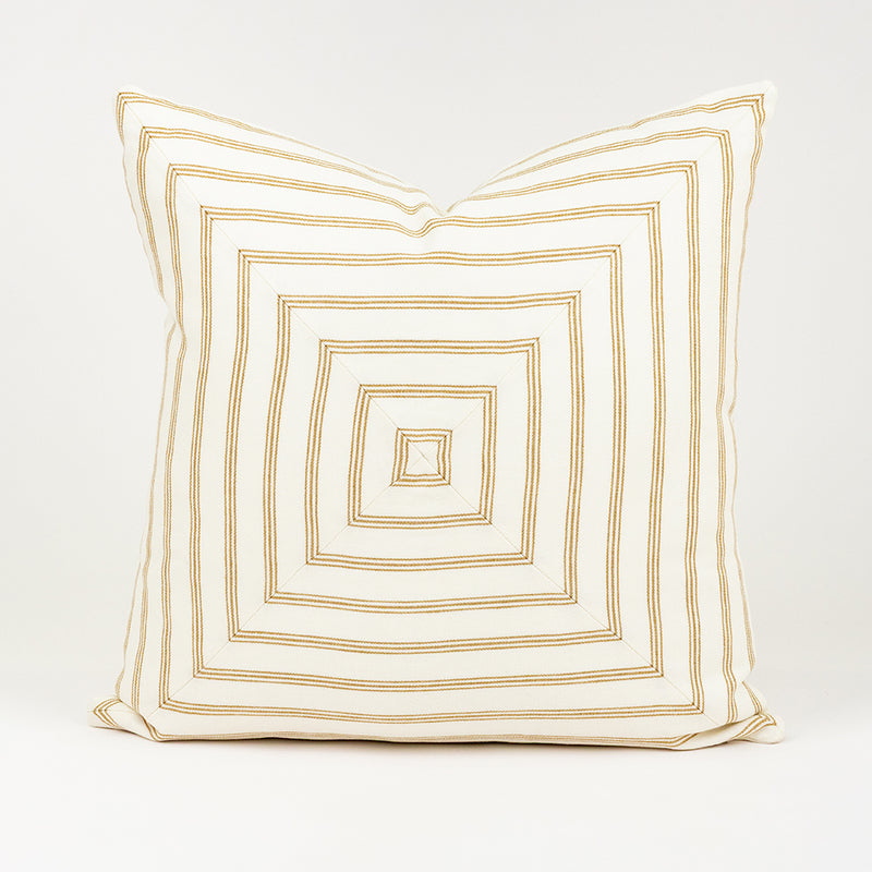 Branca Ticking Concentric Pillow