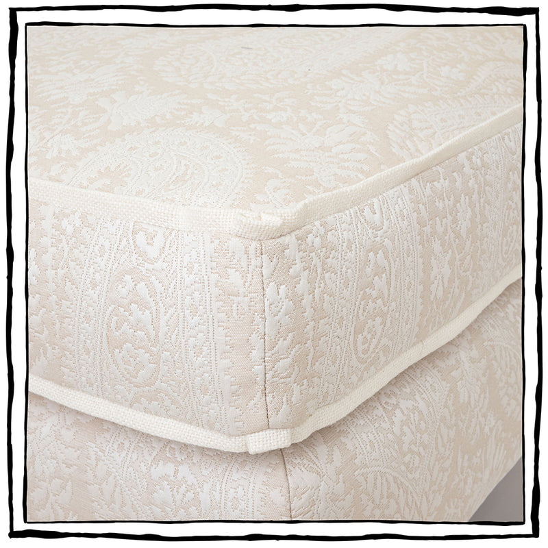 Brighton Slipper Chair in Manali Parchment