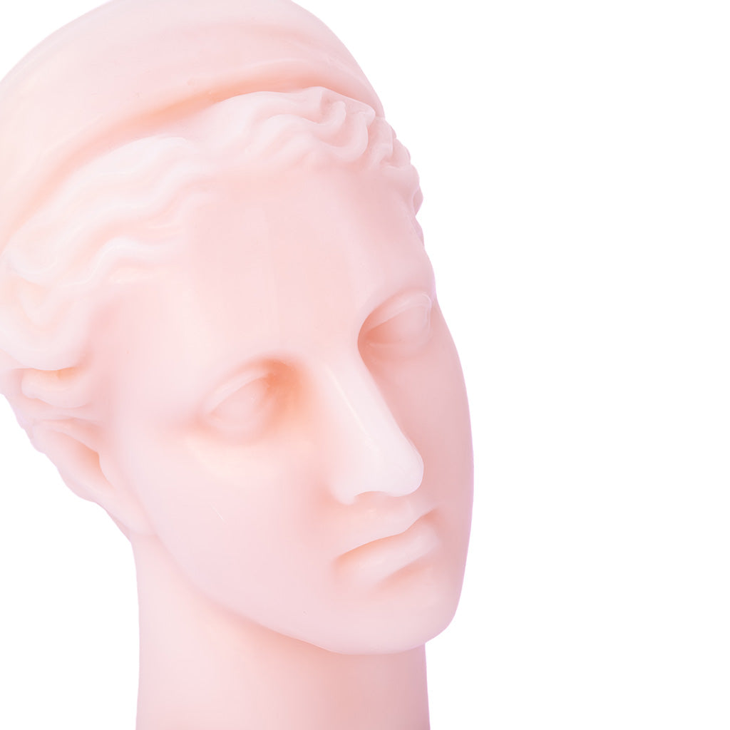 Pink Diana Candle Bust Large