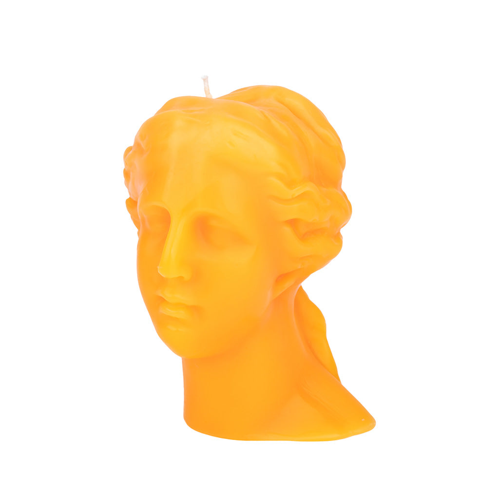 Orange Venus Candle Bust