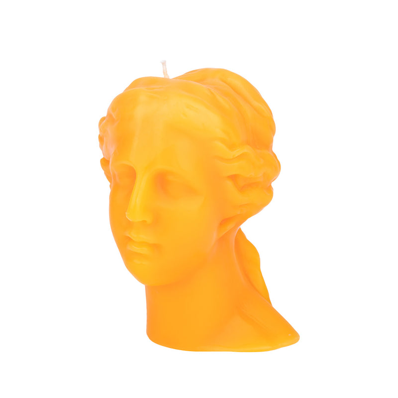 Orange Venus Candle Bust