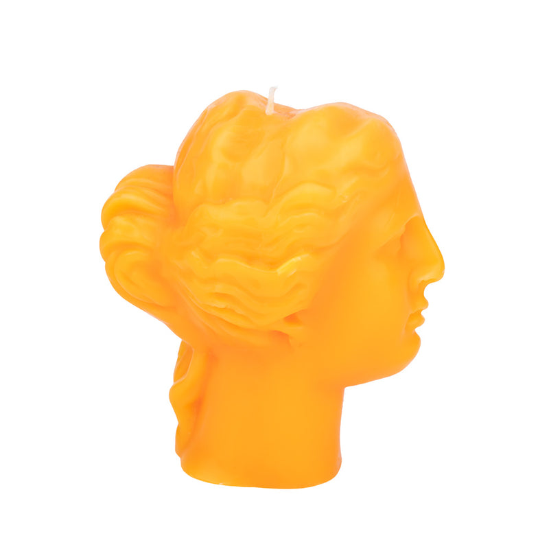 Orange Venus Candle Bust