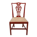 Set of 12 Chippendale Style Dining Chairs