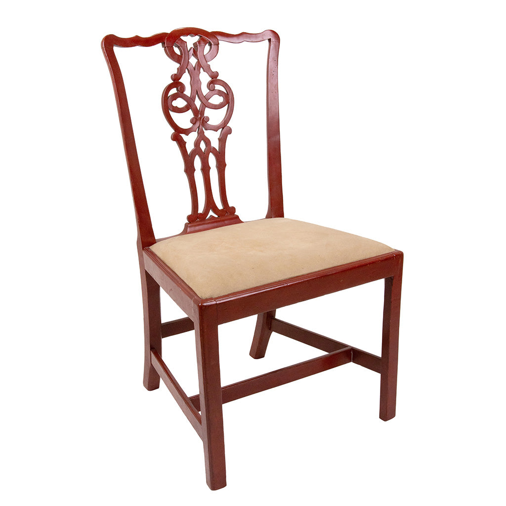 Set of 12 Chippendale Style Dining Chairs