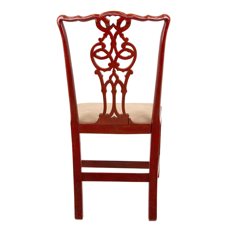 Set of 12 Chippendale Style Dining Chairs