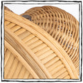 Pair of Coconut Sconces