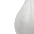 A Pair of White Crackle-Glazed Pear or "Yuhuchunping" Shaped Vases