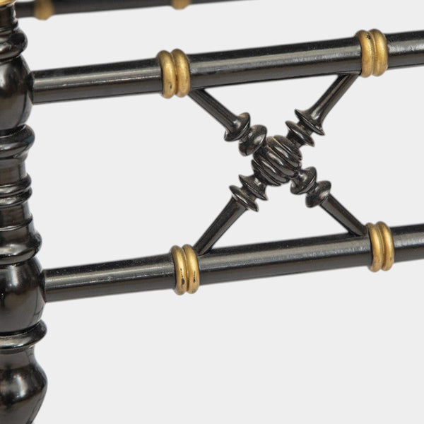 Very Rare E.W. Godwin Style Ebonized Side Table