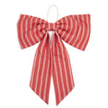 Oversized Handmade Linen Bow