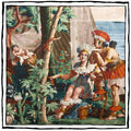 Bamboo Framed Wallpaper Panel by Dufour