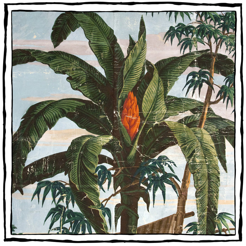 Bamboo Framed Wallpaper Panel by Dufour