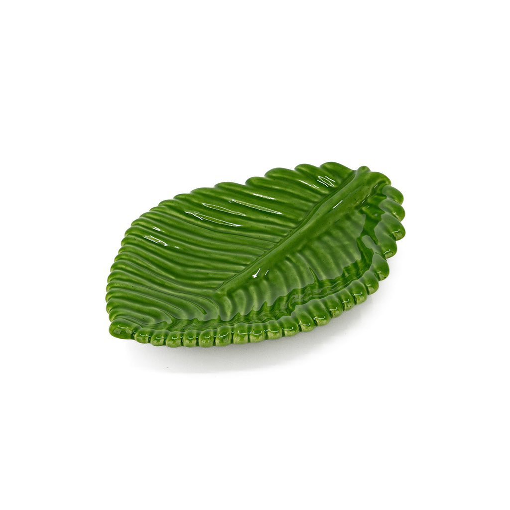 Ribbed Leaf Plate