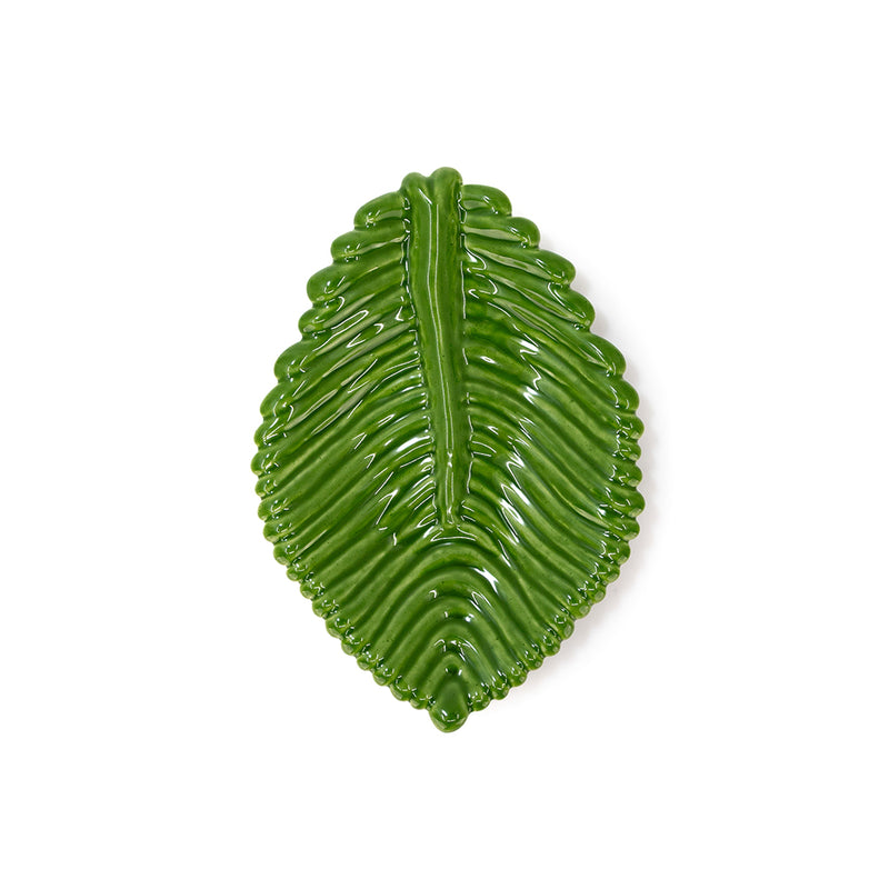 Ribbed Leaf Plate