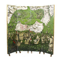 Hand-painted, Double-sided Fireplace Screen by Fornasetti