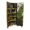 Hand-painted, Double-sided Fireplace Screen by Fornasetti