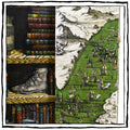 Hand-painted, Double-sided Fireplace Screen by Fornasetti