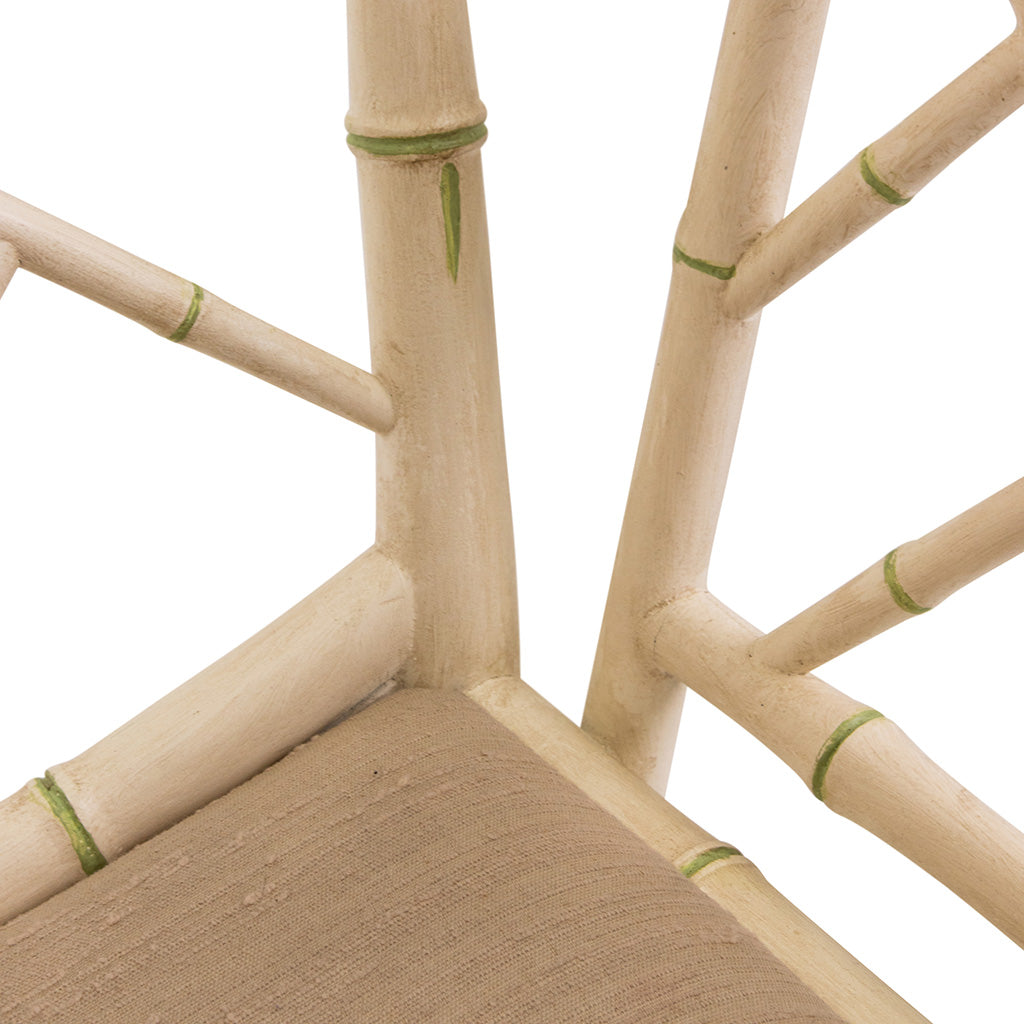 Pair of Painted Fretwork Armchairs Attributed to Colefax and Fowler