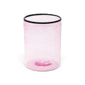 Fizzy Pink Water Glasses (Set of Six)