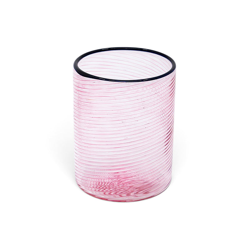 Fizzy Pink Wine Glasses (Set of Six)