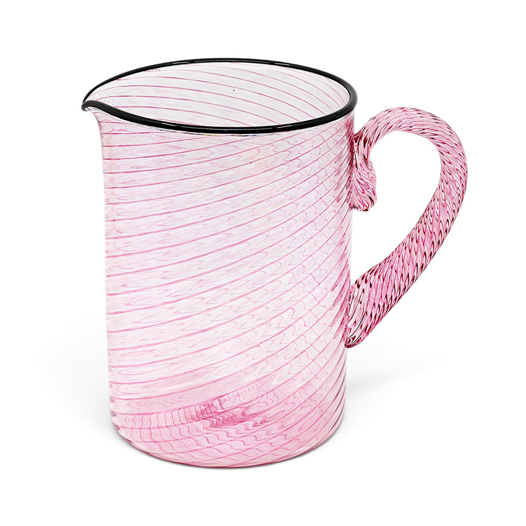 Pink Fizzy Handle Jug