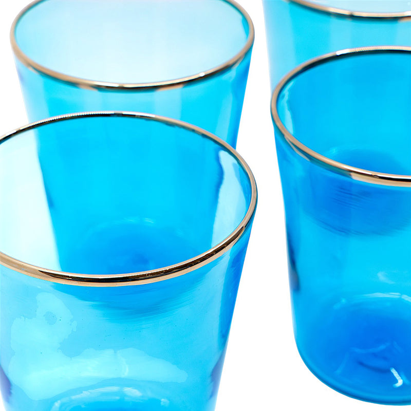 Vaso Blue Glasses (Set of Six)