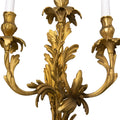 Pair of Ormolu Three-Arm Sconces