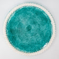 Green Ceramic Serving Plate