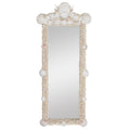 Pair of Grotto-Style Mounted Wall Mirrors with Natural Shells