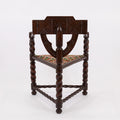 Hand Carved Nordic Monk's Armchair