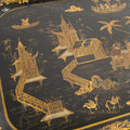 Oversized Japanned Toleware Tray