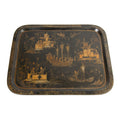 Oversized Japanned Toleware Tray