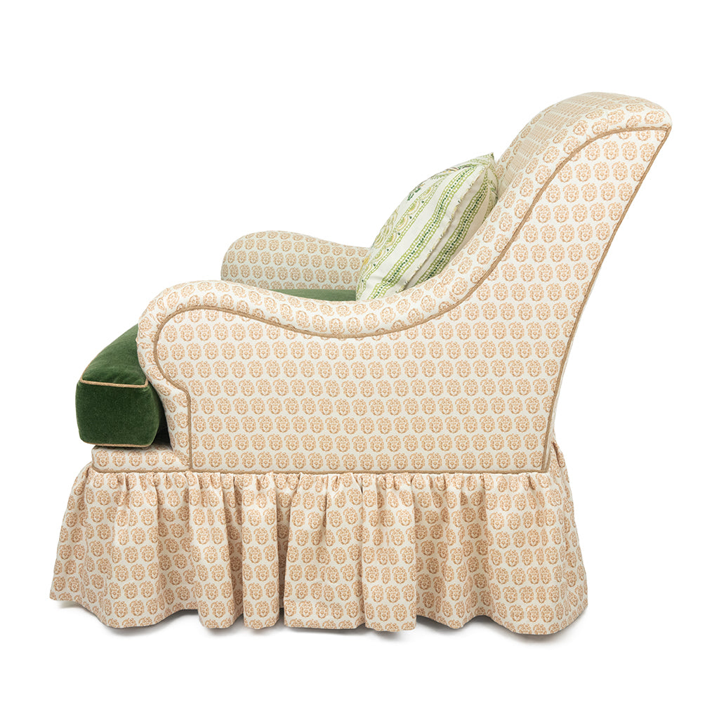 Lancaster Club Chair In Jodhpur In Natural And Toast