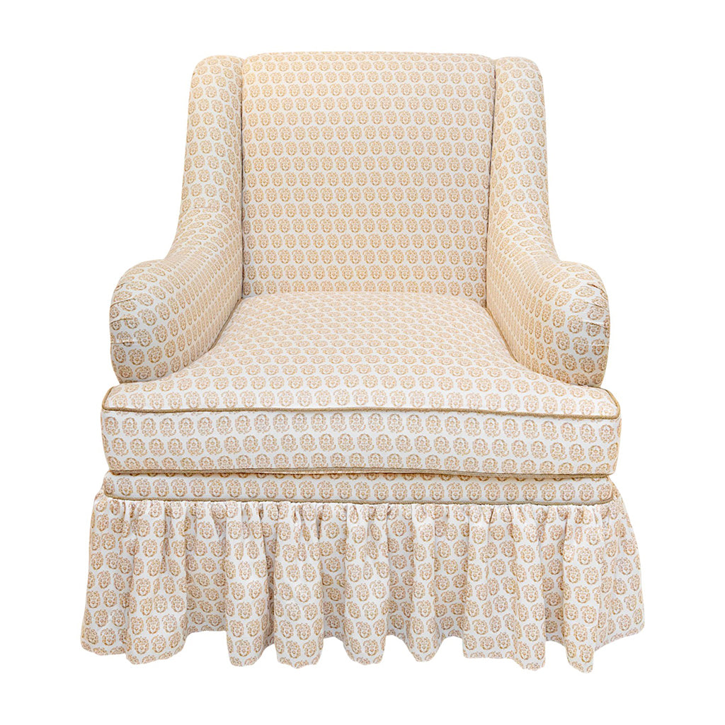 Lancaster Club Chair in Jodhpur in Natural and Toast