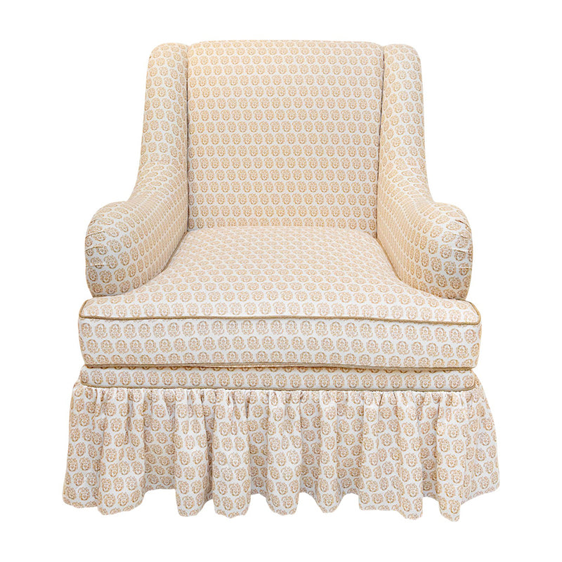 Lancaster Club Chair in Jodhpur in Natural and Toast