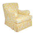 Lancaster Club Chair in Damasco Saffron