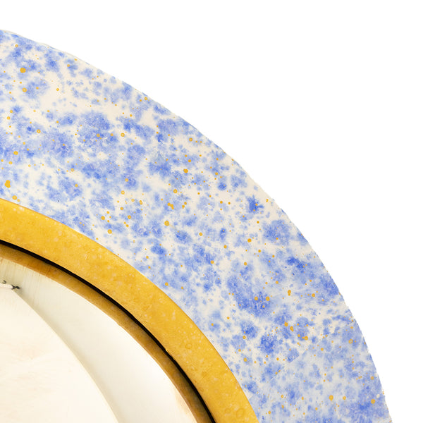 Lapis Lazuli Convex Mirror