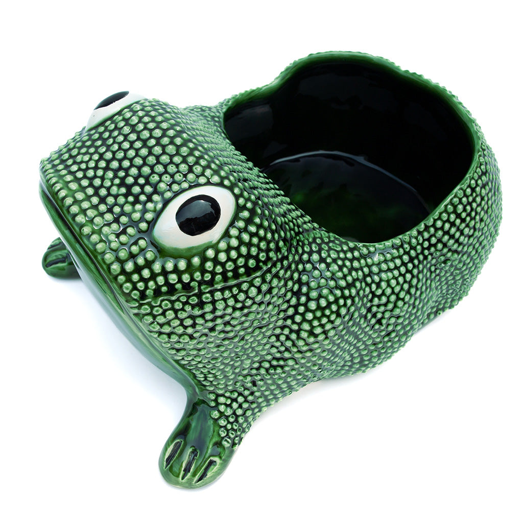 Jean Roger Large Ceramic Frog Cachepot