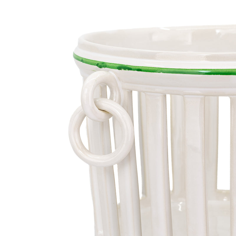Green & White