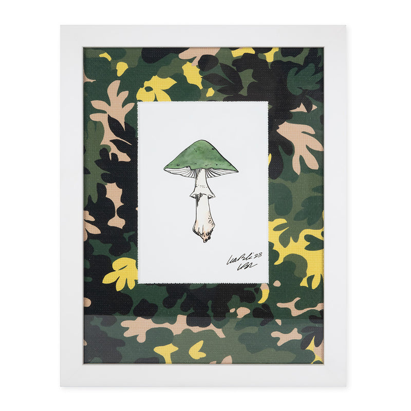 Green Mushroom with Bolzano Verdure Camo Mat (small)