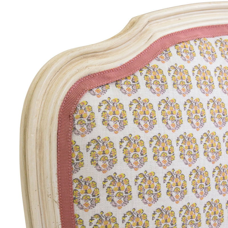 A Pair of Louis XV Style Painted Slipper Chairs